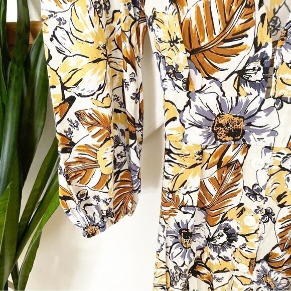 Anthropologie Faithfull Chloe Mid Dress Size 4 - Picture 4 of 9